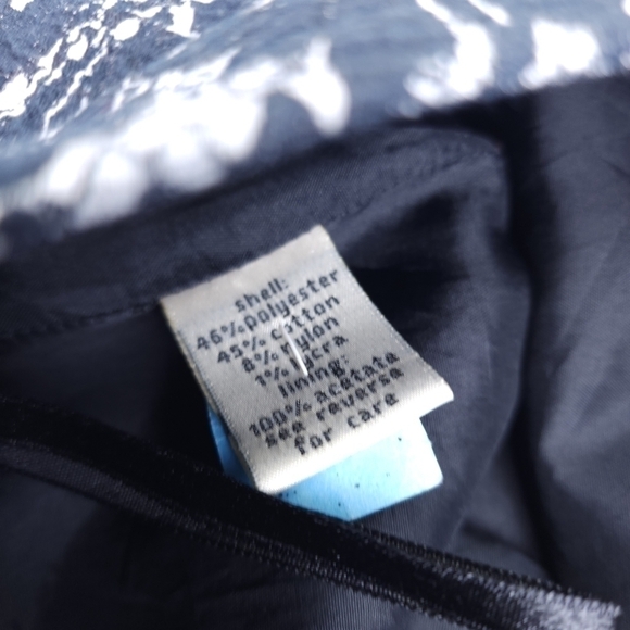 Tyler Böe Charcoal Patterned Skirt Sz 6 - Picture 8 of 12